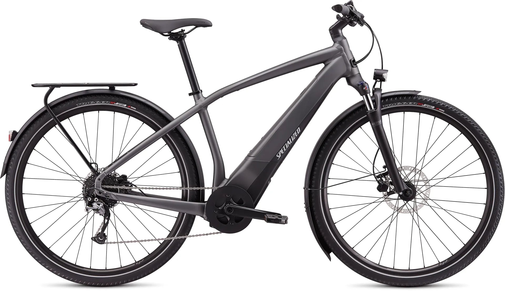 Pre-Owned 2020 Specialized Turbo Vado 3 Electric Bike In Charcoal Medium Frame