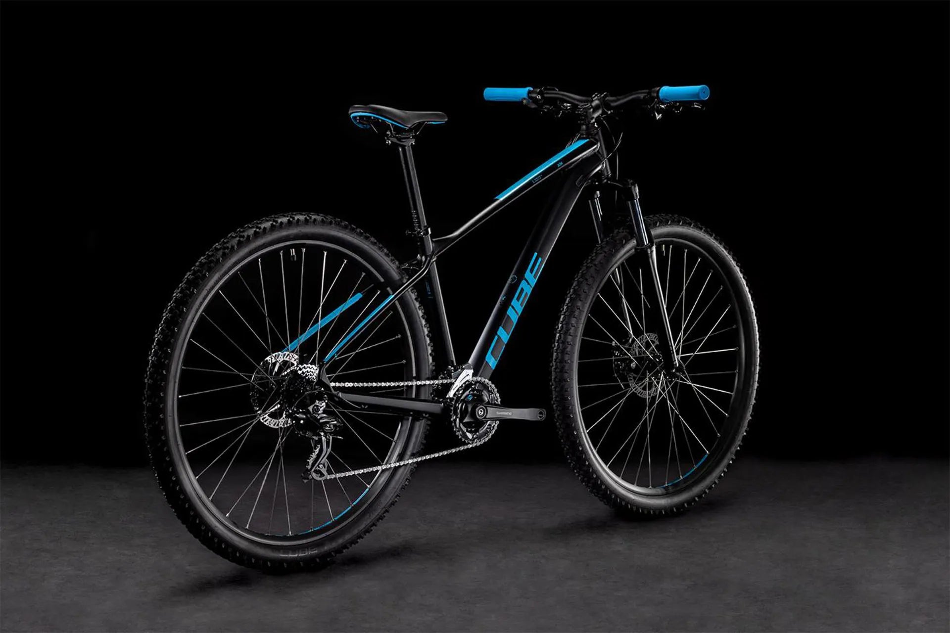 Cube Aim 2022 black/blue Small