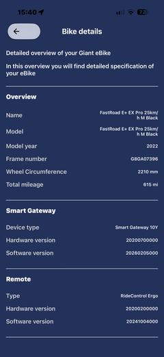 2022 Giant FastRoad E+ EX Pro 25km/ h M Black - photo 6