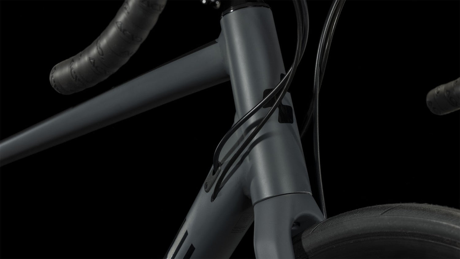 Cube Attain SLX Grey/Black 2023 Cm 56