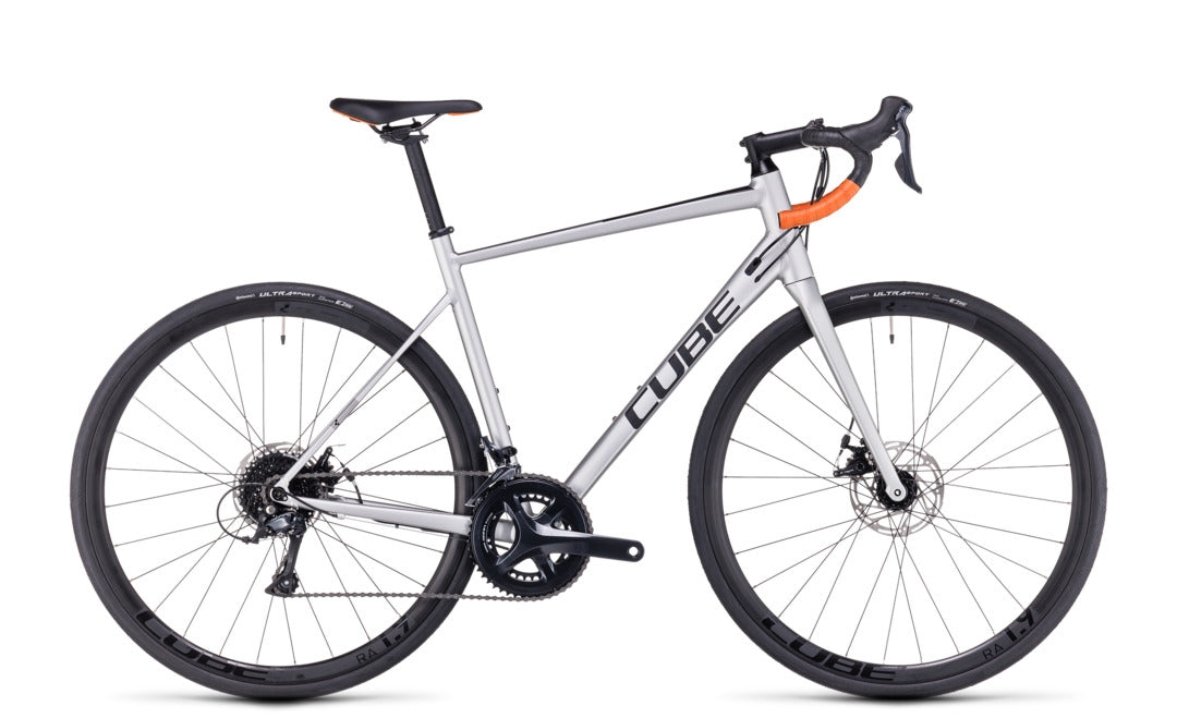 Cube Attain Pro Silver/Orange 2023 53CM