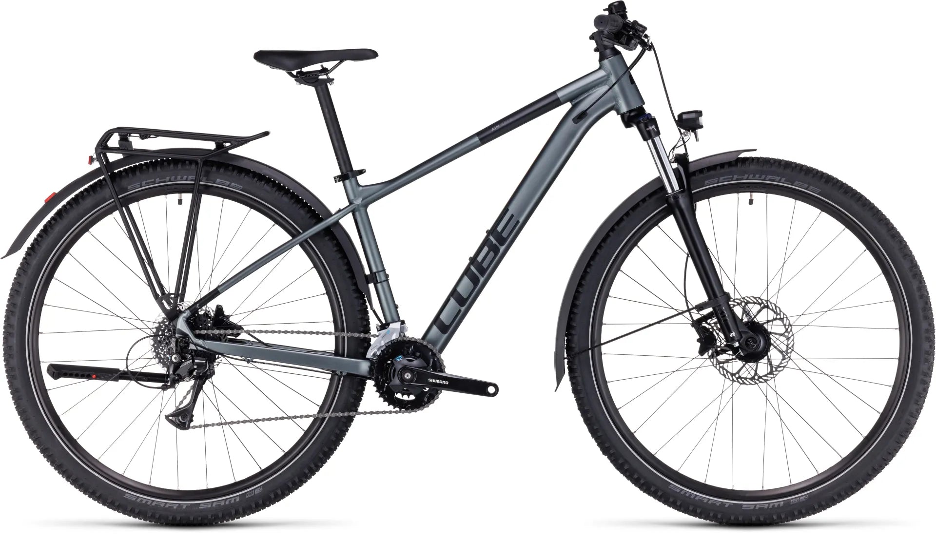 Cube Aim Race Allroad Flashgrey/Black 2023 Small